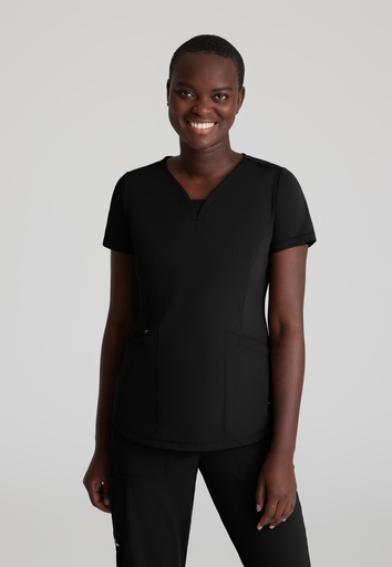 SKECHERS SLIP-INS KNITS SKT220 TOP (BLACK, L)