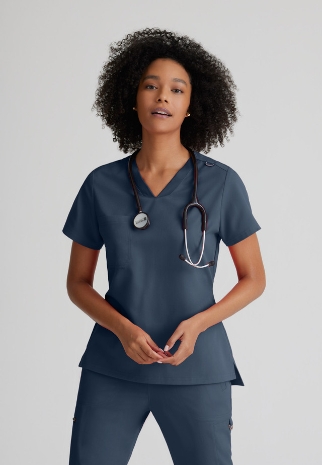 GREYS ANATOMY STRETCH GVST028X TOP